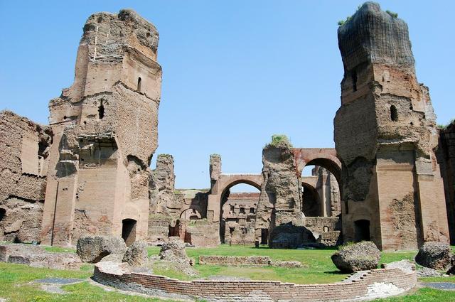 Photo: Pixabay The Baths of Caracalla